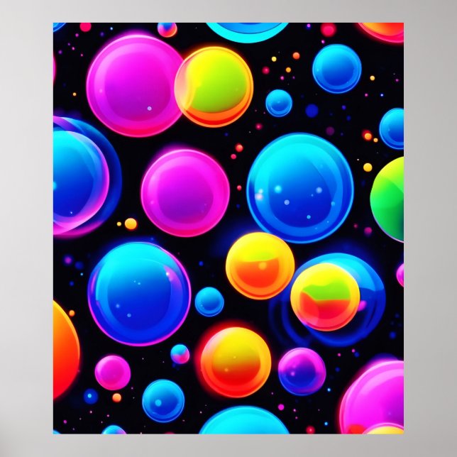 Poster Nébuleuse de bulles (Devant)