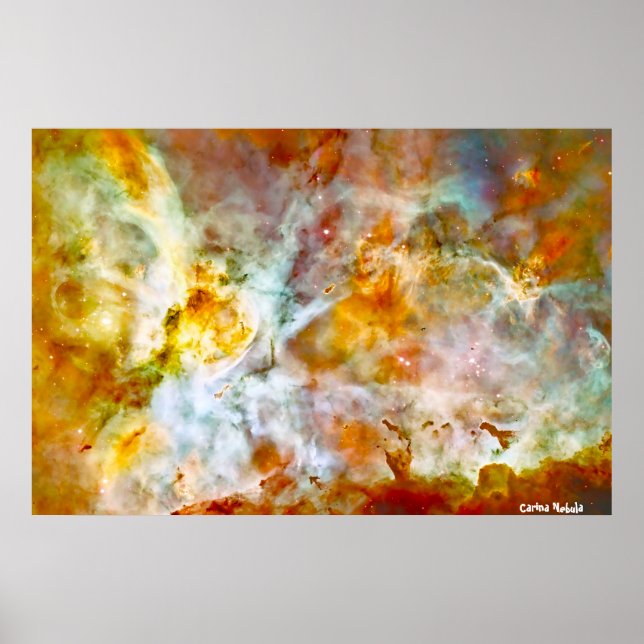 Poster Nébuleuse de Carina (Devant)