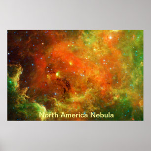 Poster Nébuleuse de l'Amérique du Nord