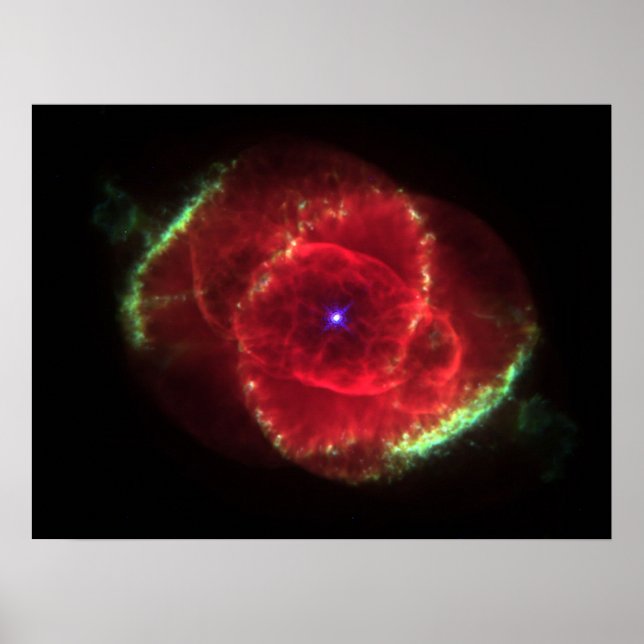 Poster Nébuleuse de l'oeil du chat (Devant)