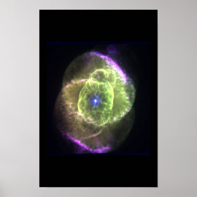 Poster Nébuleuse de l'oeil du chat (Devant)