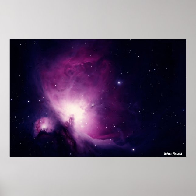 Poster Nébuleuse d'Orion (Devant)