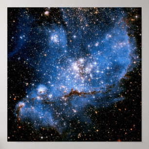 Poster Nébuleuse NGC 346 Étoiles nourrissons - Photo spat
