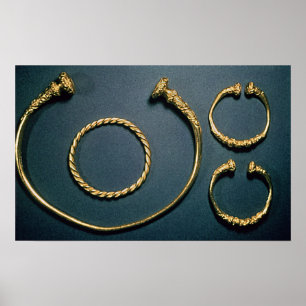 Poster Necklet and bracelets from Waldalgesheim