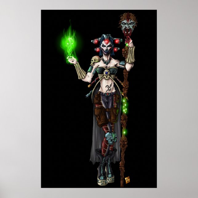 Poster Necromancien (Devant)