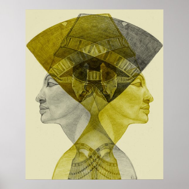 Poster néfertiti règne suprem (Devant)