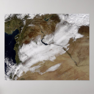 Poster Neige en Syrie