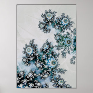 Poster neige matinale