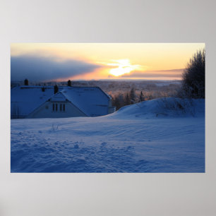 Poster Neige norvégienne