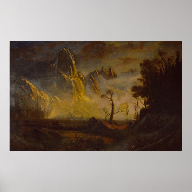 Poster Neige précoce dans la vallée de Yosemite, Sentinel (Devant)