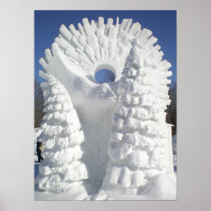 Poster Neige Raven