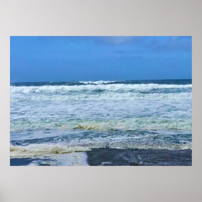 Poster Nelscott Reef, Lincoln City, Oregon (Devant)