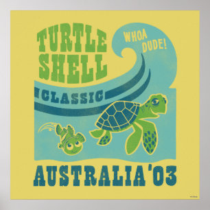 Poster Nemo et Crush - Australie '03