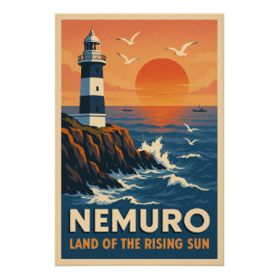 Poster Nemuro – Terre du Soleil Levant