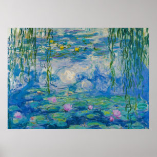Poster Nénuphar, 1916-1919 par Claude Monet