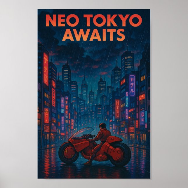 Poster Neo-Tokyo Awaits (Devant)