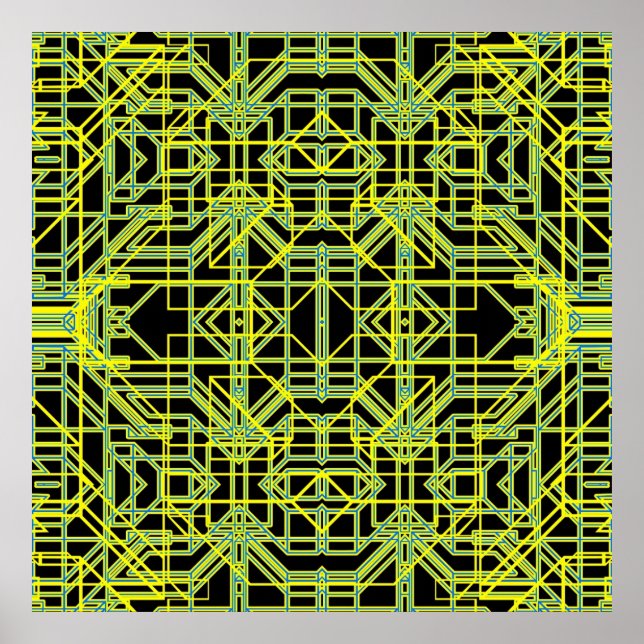 Poster Néon Aeon 8 (Devant)