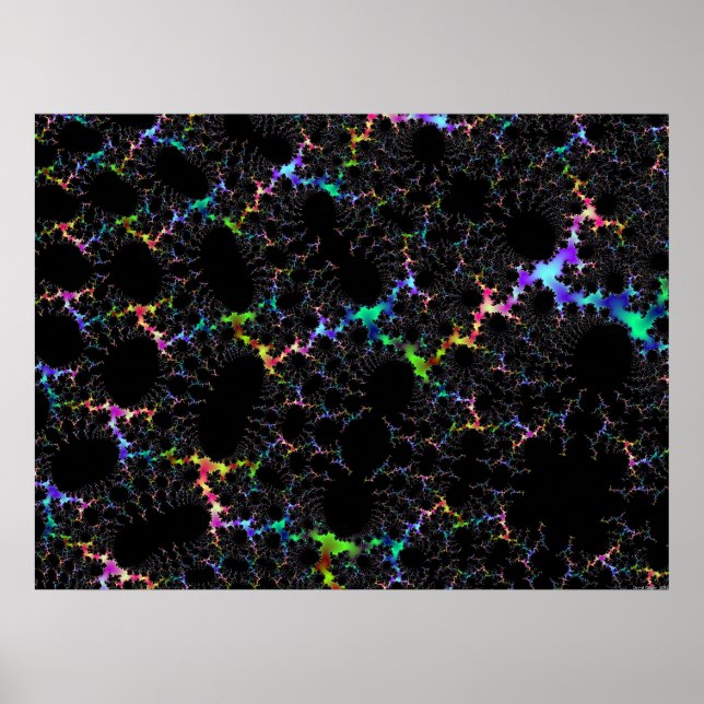 Poster Neon Doily (Devant)