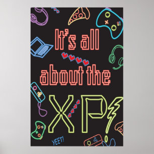Poster Neon Gamer