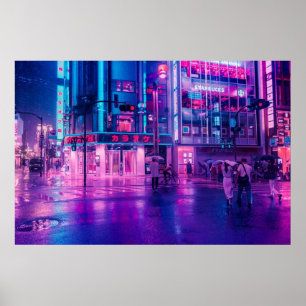 Poster Neon Nostalgia