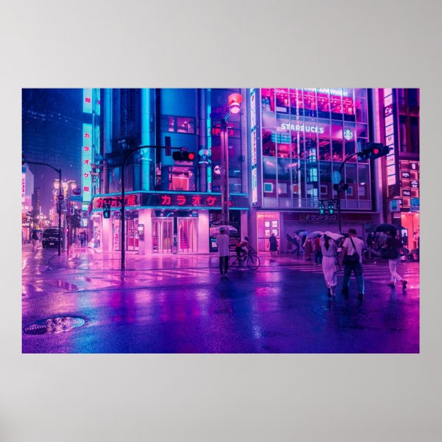 Poster Neon Nostalgia (Devant)