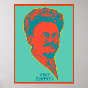 Poster Neon Trotsky