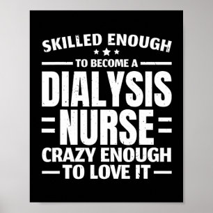 Poster Néphrologie Infirmière Dialyse Infirmière Médicale