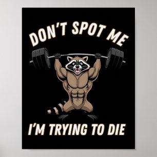 Poster N'essayez pas de mourir en musculation1