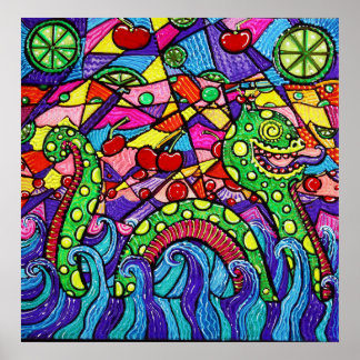 Poster Nessie aime Cherry Limeade