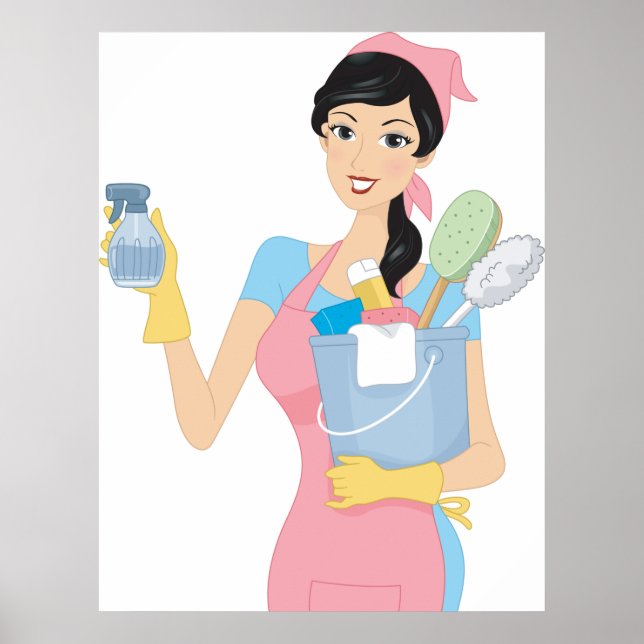 Poster Nettoyage des femmes (Devant)