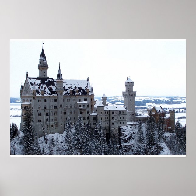 Poster Neu Schwanstein (Devant)