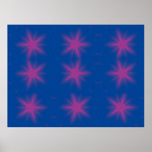 Poster Neuf Étoiles - Ken Gage Art