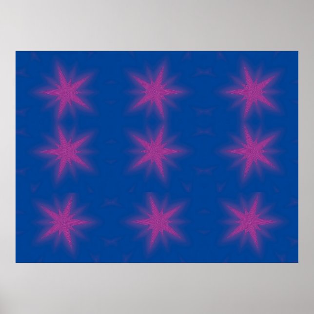 Poster Neuf Étoiles - Ken Gage Art (Devant)