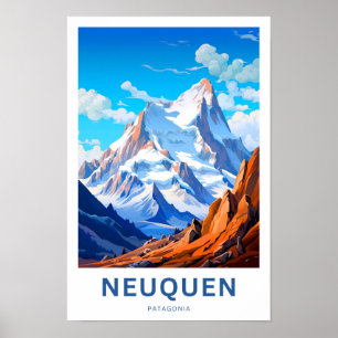 Poster Neuquen Patagonia Travel
