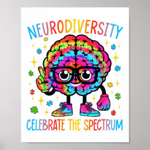 Poster Neurodiversité Sensibilisation sur l'autisme Cerve
