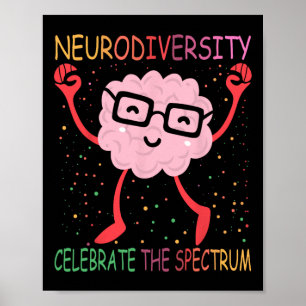 Poster Neurodiversité Sensibilisation sur l'autisme Cerve