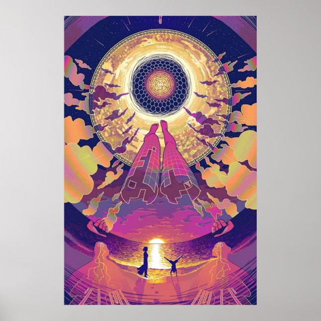 Poster Neuromancien Babylone (Devant)