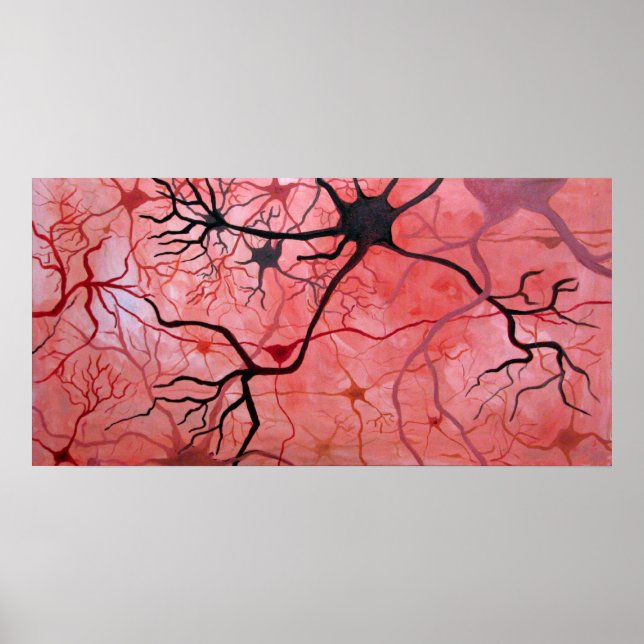 Poster Neurons canvés (Devant)