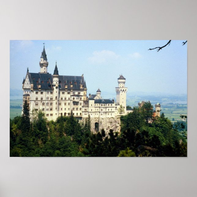 Poster Neuschwanstein, Allemagne (Devant)