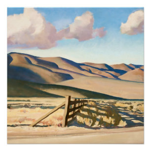 Poster « Nevada Hills » par Maynard Dixon