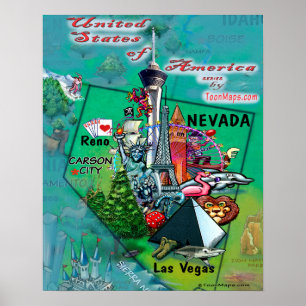 Poster Nevada USA
