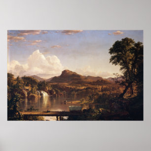 Poster New England Scenery Frederic Edwin Church