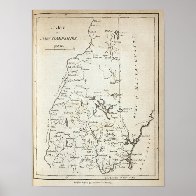 Poster New Hampshire 6 (Devant)