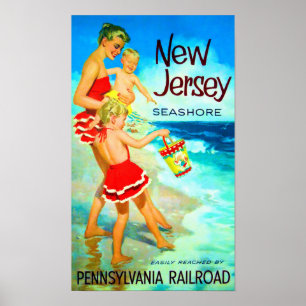 Poster New Jersey Seashore