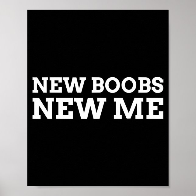 Poster New S New Me Funny Job  (Devant)