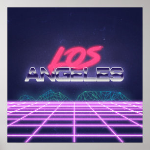 Poster New Wave Retro LA