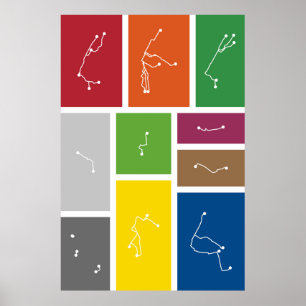 Poster New York City - palettes de transit