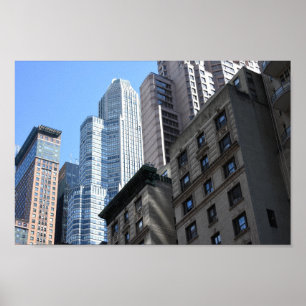 Poster New York City Photography Hi-Rise Architecture NYC