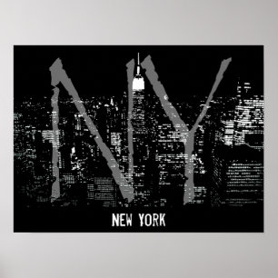 Poster New York Cityscape New York