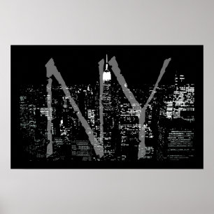 Poster New York Cityscape New York